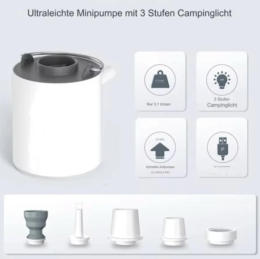 3 in 1 Mini Pumpe X